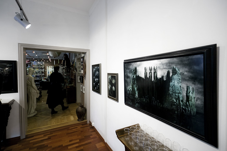 Erlend Mørk exhibition at Zareptas Galleri, Porsgrunn