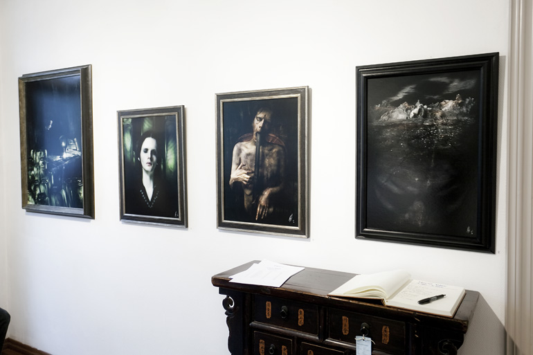 Erlend Mørk exhibition at Zareptas Galleri, Porsgrunn