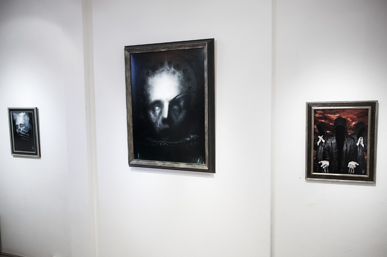 Erlend Mørk exhibition at Zareptas Galleri, Porsgrunn