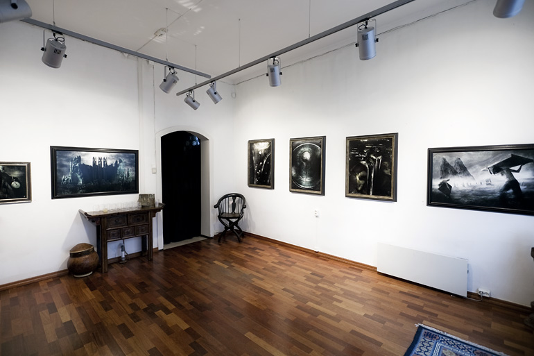 Erlend Mørk exhibition at Zareptas Galleri, Porsgrunn